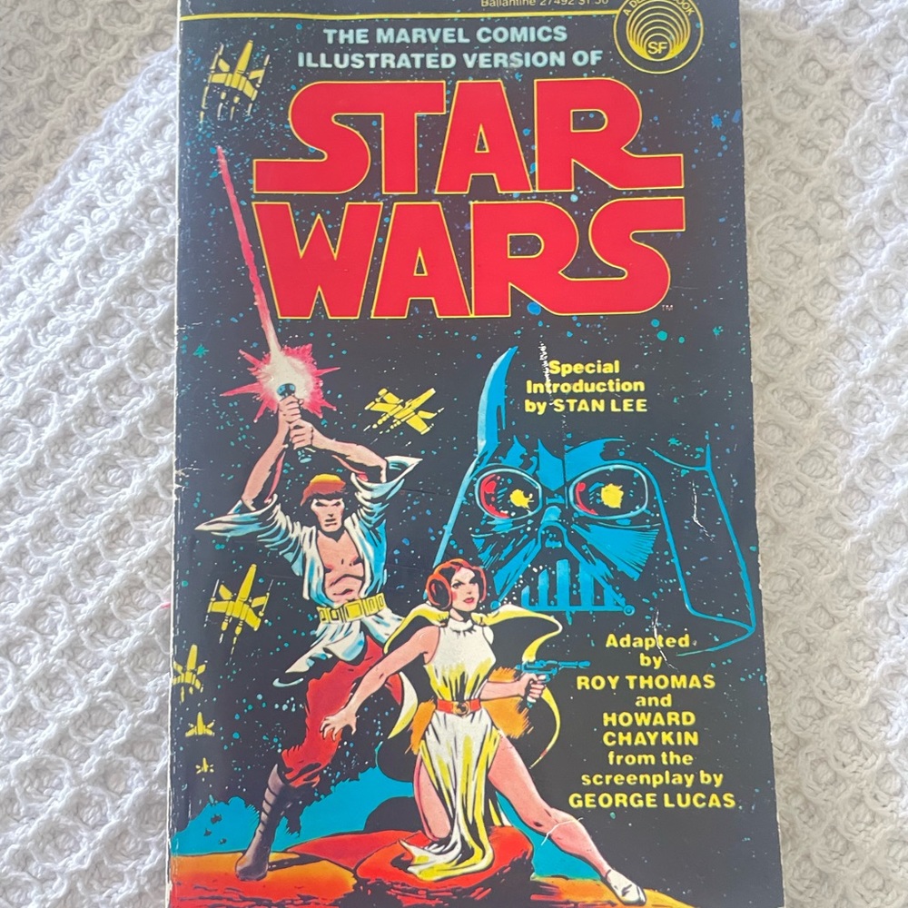 FIRST ADDITION!!!!Marvel Comics illustrated version of STAR WARS